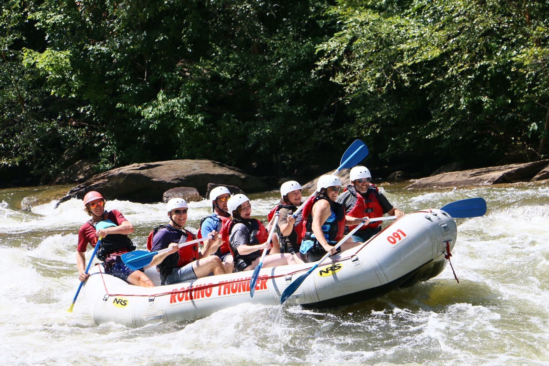 White Water Rafting | Attractions & Activities | Morning Breeze Cabin ...
